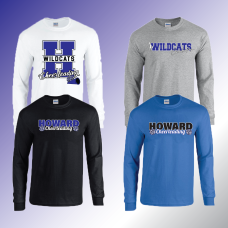 Howard Cheer Long Sleeve Tee